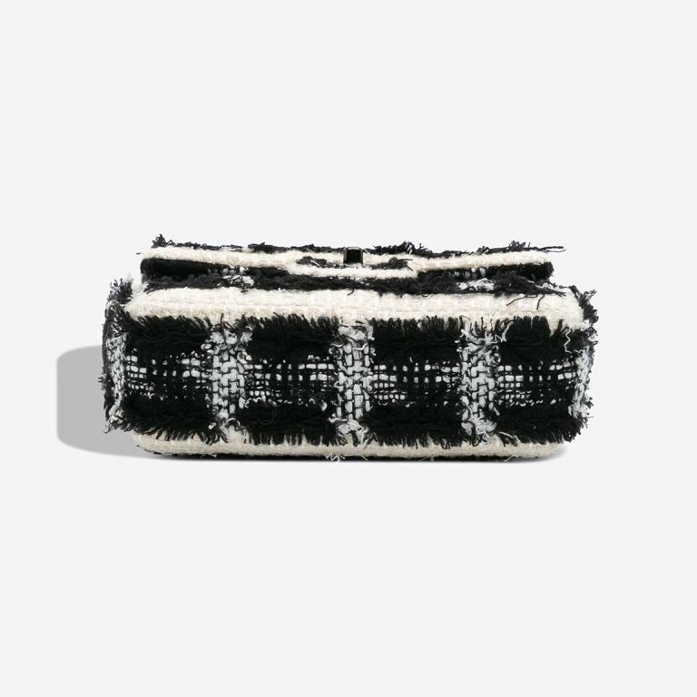 Chanel Timeless Mini Rectangular Tweed Beige / Black / White | Sell your designer bag