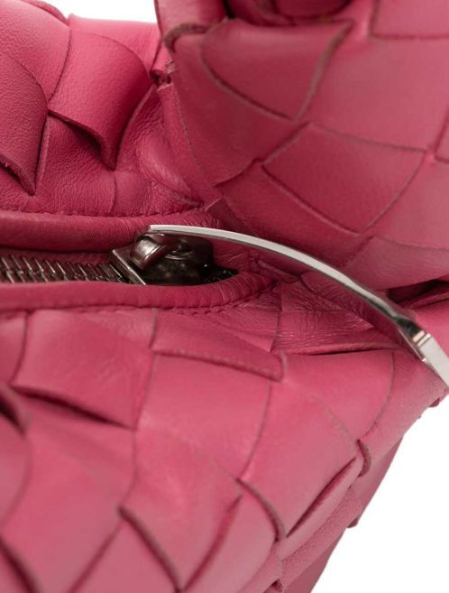 Bottega Veneta Jodie Mini Lamb Pink Closing System | Sell your designer bag