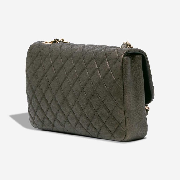Chanel Timeless Small Calf Khaki Side Back | Sell your designer bag