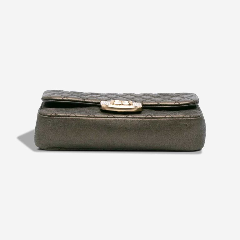 Chanel Timeless Small Calf Khaki Side Back | Sell your designer bag