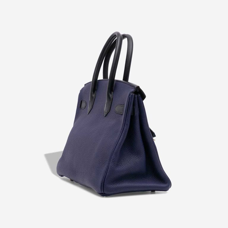 Hermès Birkin 30 Clémence / Veau Sombrero Bleu Encre / Mykonos / Bleu Obscur | Sell your designer bag