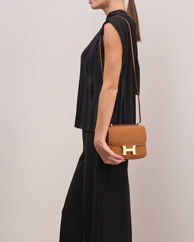 Hermès Constance 18 Epsom Gold Front | Sell your designer bag