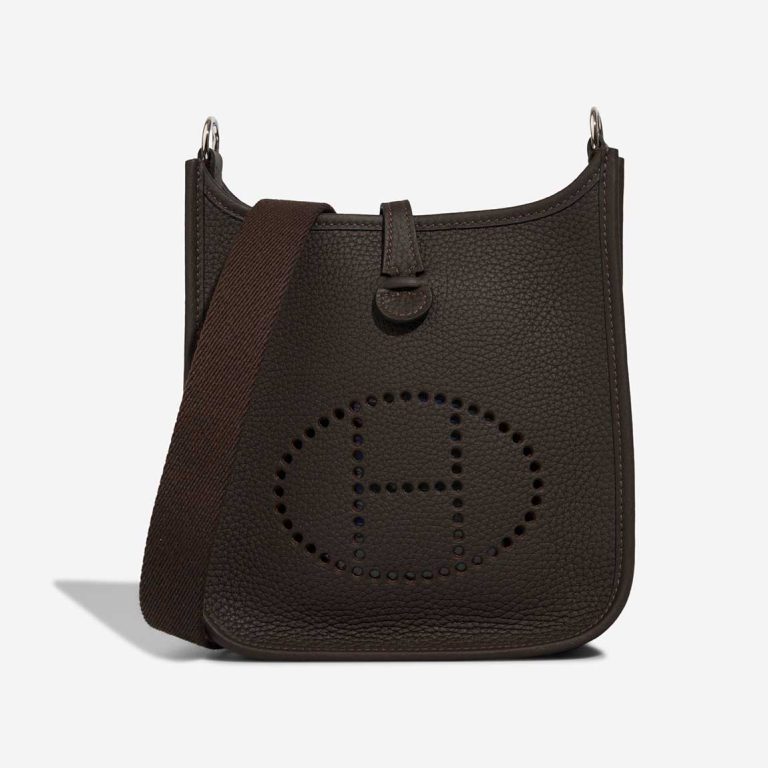 Hermès Evelyne 16 Taurillon Clémence Ébène Front | Sell your designer bag