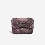 Chanel Timeless Small Denim Purple Front | Sell your designer bag