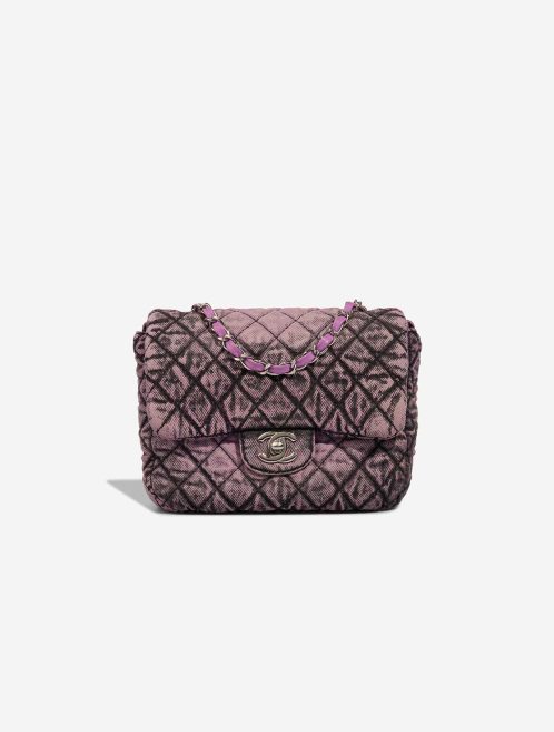 Chanel Timeless Small Denim Purple Front | Sell your designer bag