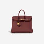 Hermès Birkin 25 Togo Rouge H Front | Sell your designer bag