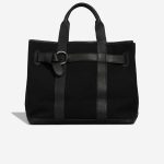 Hermès Petite Ceinture Clémence / Toile Militaire Black Front | Sell your designer bag