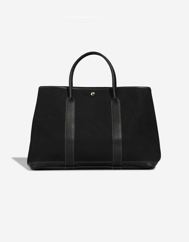 Hermès Garden Party 42 Toile / Veau Négonda Black Front | Sell your designer bag