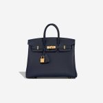 Hermès Birkin 25 Togo Bleu Abysse Front | Sell your designer bag