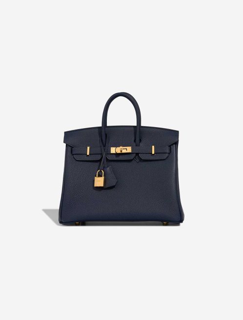 Hermès Birkin 25 Togo Bleu Abysse Front | Sell your designer bag