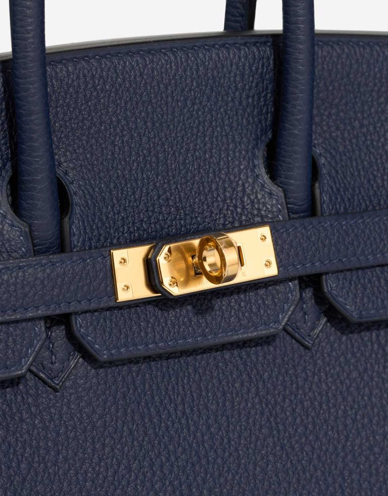 Hermès Birkin 25 Togo Bleu Abysse Front | Sell your designer bag