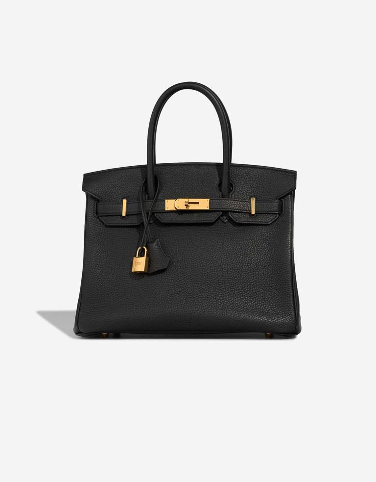 Hermès Birkin 30 Togo Black Front | Sell your designer bag