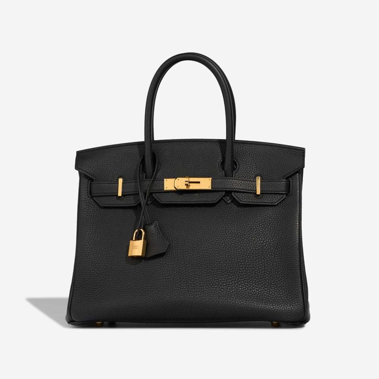 Hermès Birkin 30 Togo Black Front | Sell your designer bag
