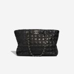 Chanel Shopping Tote GST Lamb / Satin / Tweed Black Front | Sell your designer bag