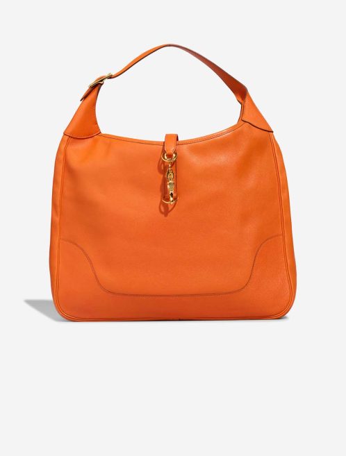 Hermès Trim 38 Gulliver Orange Front | Sell your designer bag