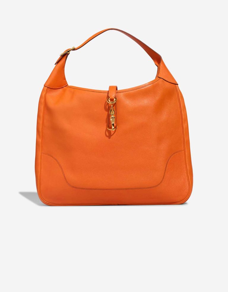 Hermès Trim 38 Gulliver Orange Front | Sell your designer bag