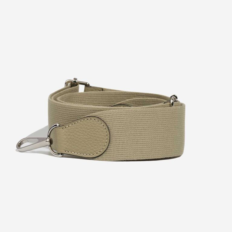 Hermès Shoulder Strap Togo / Toile Sauge Front | Sell your designer bag