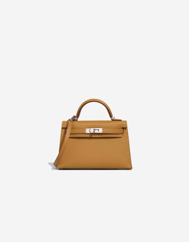 Hermès Kelly Mini Epsom Sésame Front | Sell your designer bag