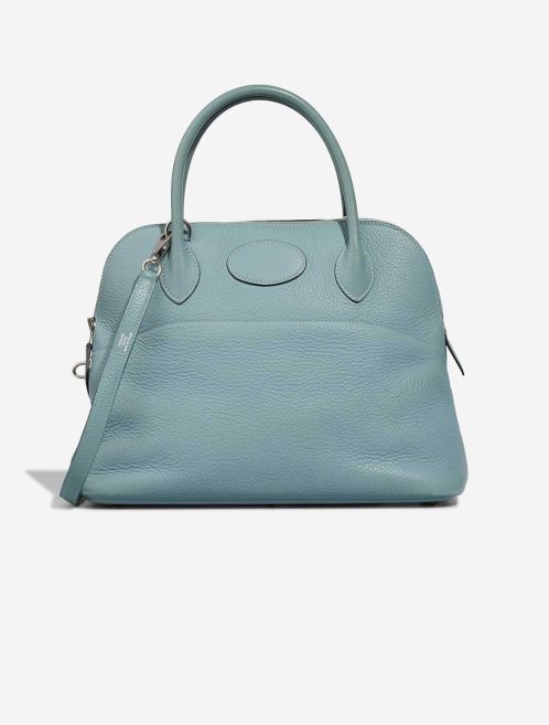 Hermès Bolide 35 Clémence Bleu Jean Front | Sell your designer bag