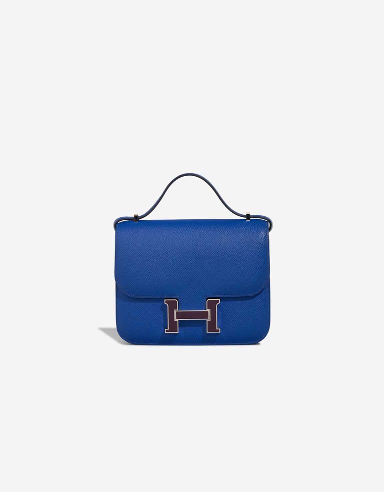 Hermès Constance 18 Epsom Bleu Royal Front | Sell your designer bag