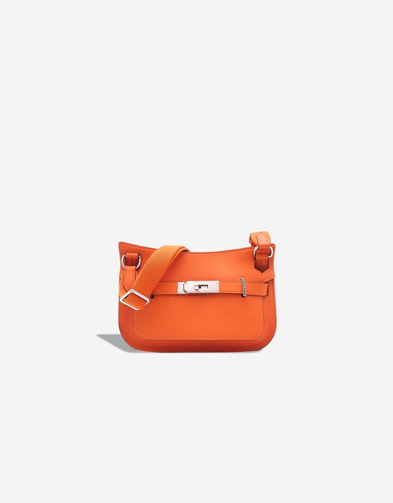 Hermès Jypsière Mini Swift Orange H Front | Sell your designer bag