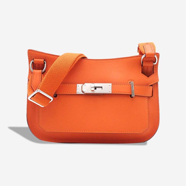 Hermès Jypsière Mini Swift Orange H Front | Sell your designer bag