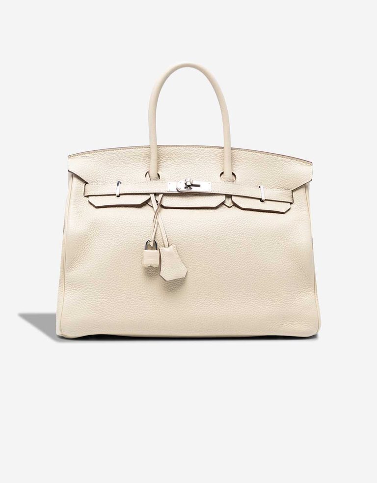 Hermès Birkin 35 Togo Craie Front | Sell your designer bag