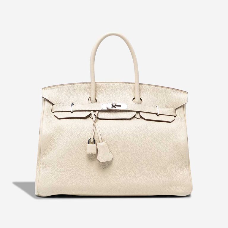 Hermès Birkin 35 Togo Craie Front | Sell your designer bag