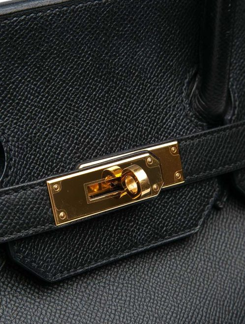 Hermès Birkin 35 Epsom Black Closing System | Sell your designer bag