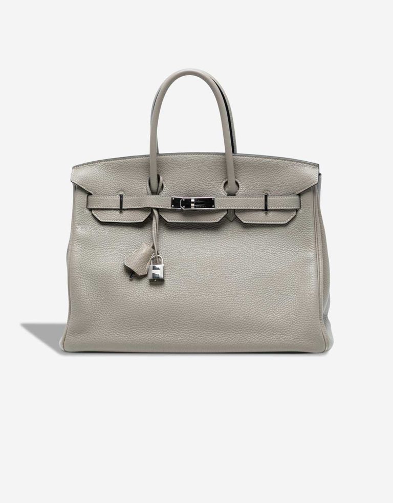 Hermès Birkin 35 Togo Gris Mouette Front | Sell your designer bag