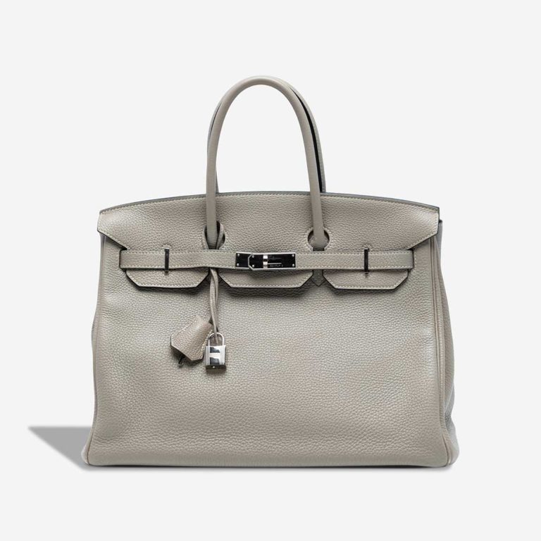 Hermès Birkin 35 Togo Gris Mouette Front | Sell your designer bag