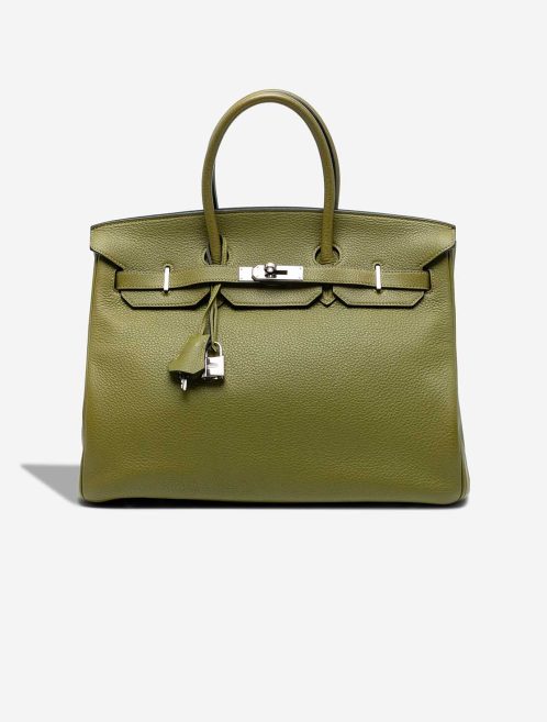 Hermès Birkin 35 Togo Vert Chartreuse Front | Sell your designer bag