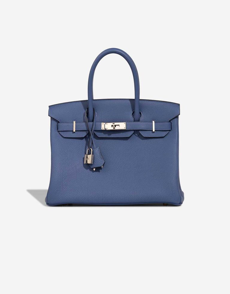 Hermès Birkin 30 Togo Bleu Brighton Front | Sell your designer bag