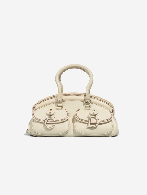 Dior Détective Calf Off White Front | Sell your designer bag