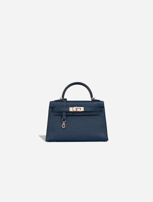 Hermès Kelly Mini Epsom Bleu de Prusse Front | Sell your designer bag