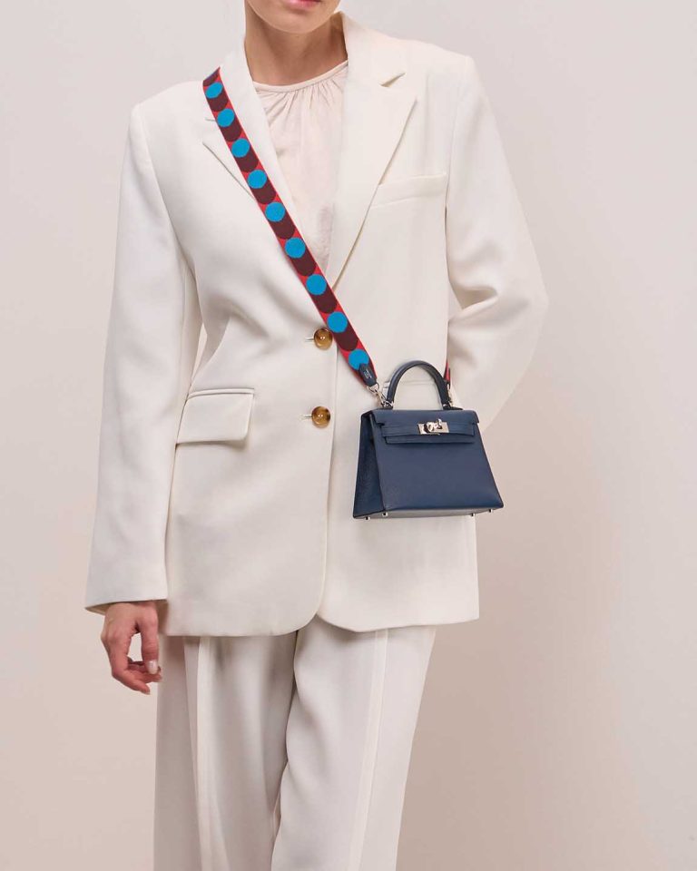 Hermès Kelly Mini Epsom Bleu de Prusse Front | Sell your designer bag
