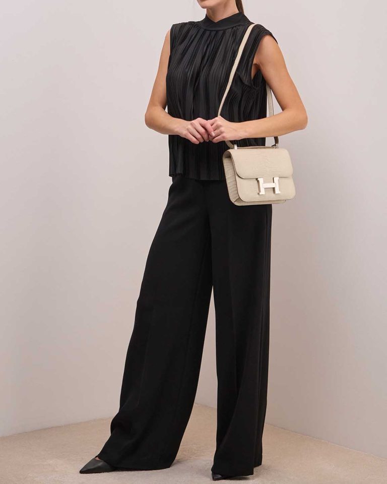 Hermès Constance 24 Alligator Béton Front | Sell your designer bag
