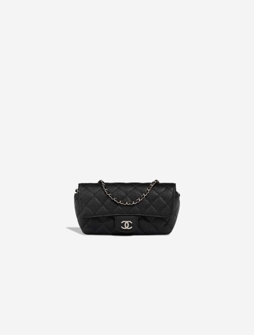Chanel Wallet On Chain Caviar-Leder Black Front | Sell your designer bag