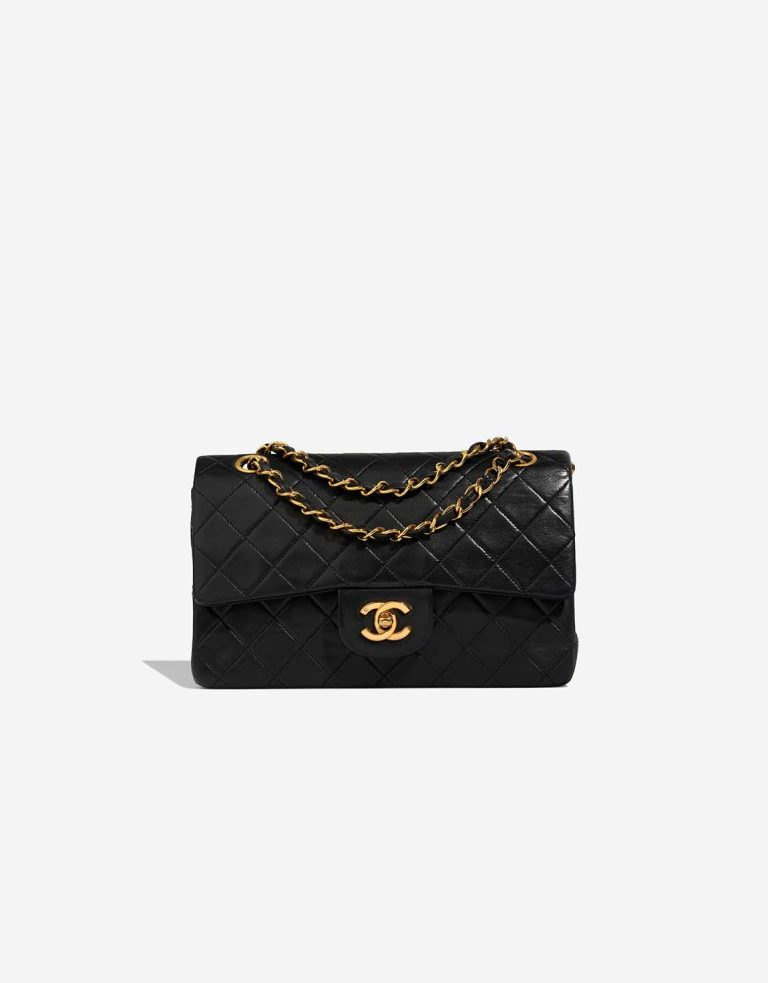 Chanel Timeless Small Lamb Black Front | Sell your designer bag