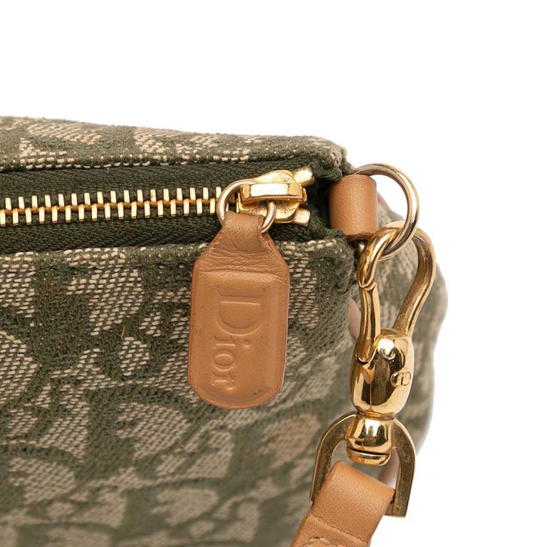 Dior Saddle Mini Canvas Brown Front | Sell your designer bag