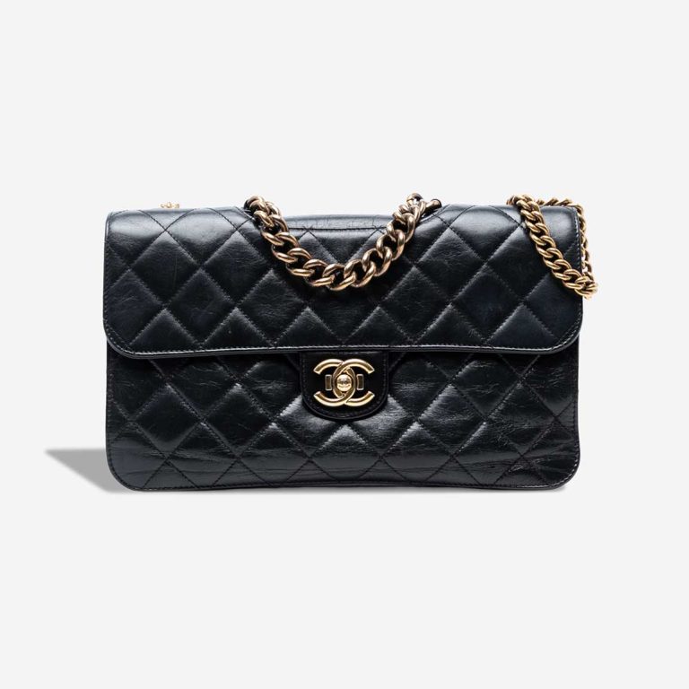 Chanel Timeless Jumbo Calf Black Front | Sell your designer bag