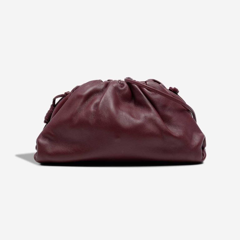 Bottega Veneta Pouch Mini Lamb Bordeaux Front | Sell your designer bag