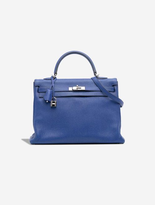 Hermès Kelly 35 Togo Bleu Royal Front | Sell your designer bag