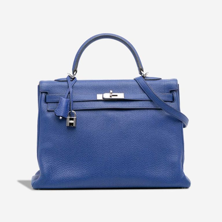 Hermès Kelly 35 Togo Bleu Royal Front | Sell your designer bag