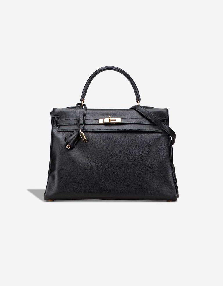 Hermès Kelly 32 Gulliver Black Front | Sell your designer bag