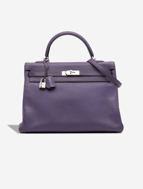 Hermès Kelly 35 Togo Ultraviolet Front | Sell your designer bag