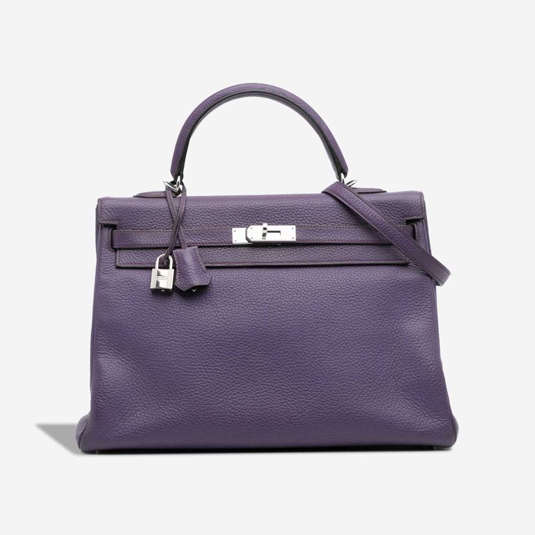 Hermès Kelly 35 Togo Ultraviolet Front | Sell your designer bag