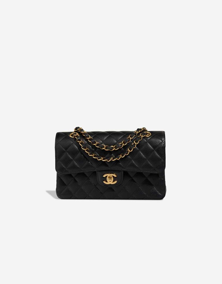 Chanel Timeless Small Caviar Black Front | Sell your designer bag