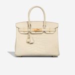 Hermès Birkin 30 Matte Alligator Béton Front | Sell your designer bag