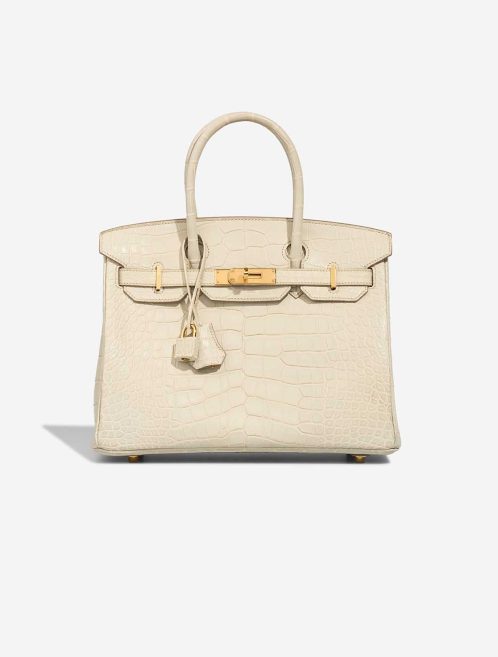 Hermès Birkin 30 Matte Alligator Béton Front | Sell your designer bag